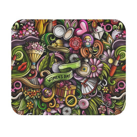 Women's Day Funk Mouse Pad