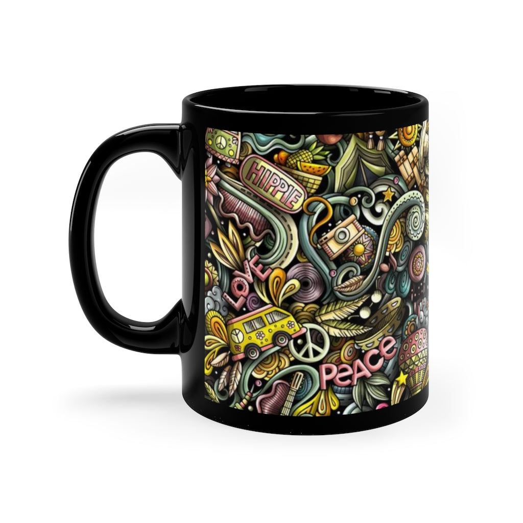 Hippie Funky Coffee Mug