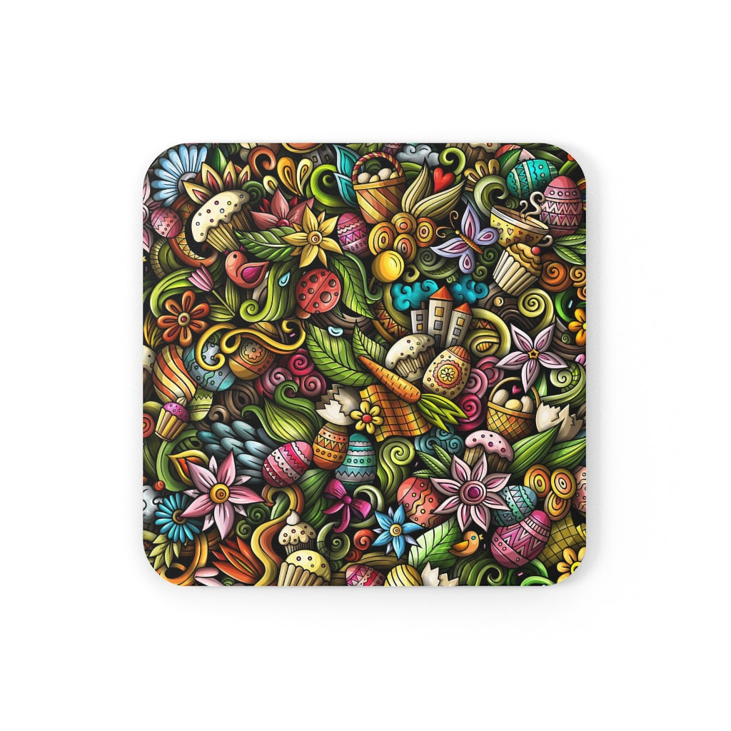Easter Holiday Funky Coaster Set