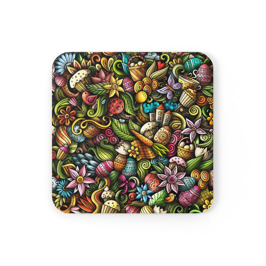 Easter Holiday Funky Coaster Set