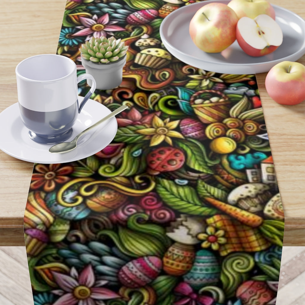 Funky Easter Holiday Table Runner