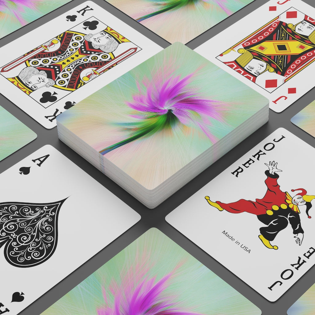Wandering Wildflower Visions Playing Cards