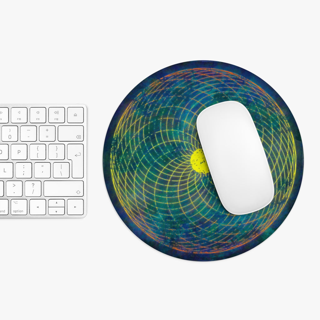 Galactic Spinwheel Mouse Pad