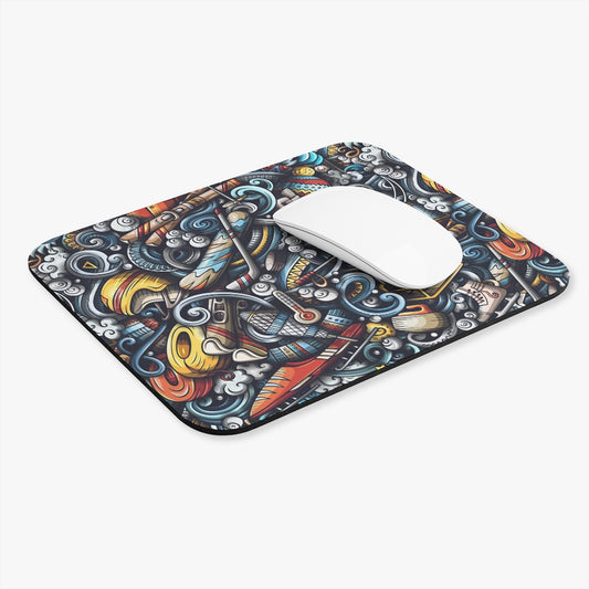 Winter Sports Funk Mouse Pad