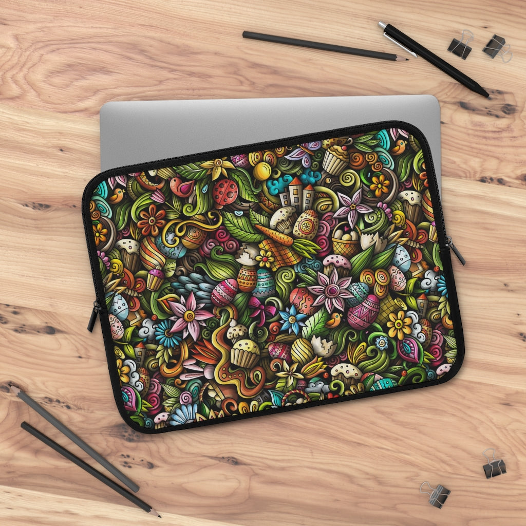 Easter Holiday Funky Laptop Sleeve