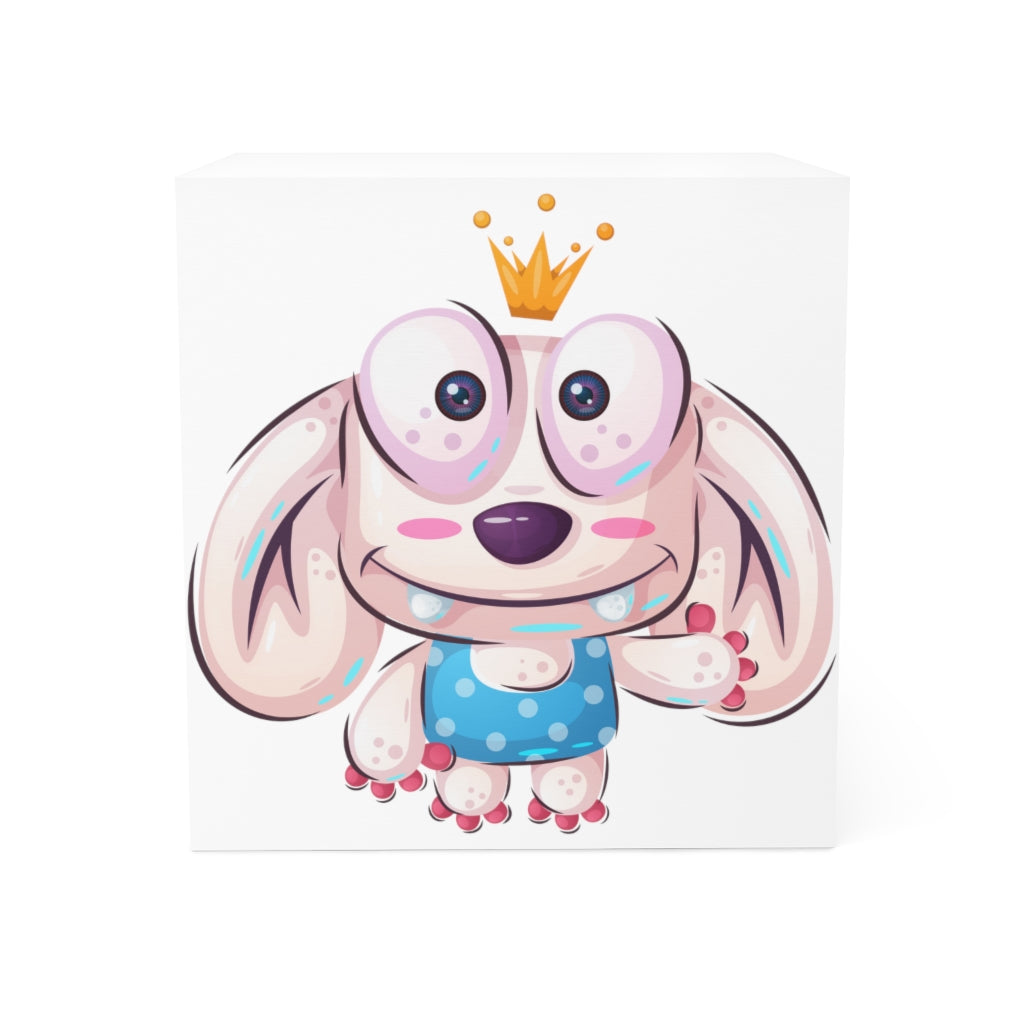 Princess Pup Note Cube