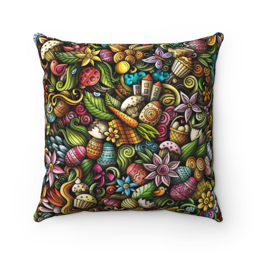Easter Holiday Funk Pillow