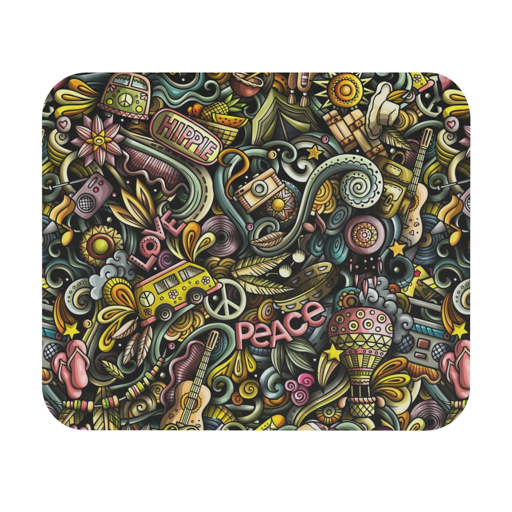Hippie Funk Mouse Pad