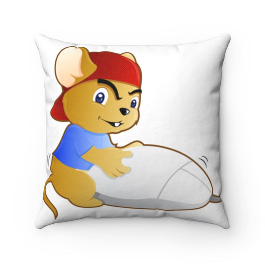 Mouse Humper Throw Pillow
